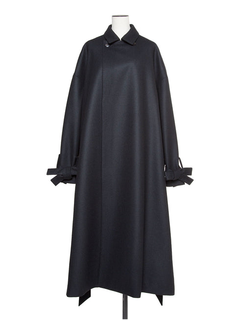 3piece - flannel wrap coat