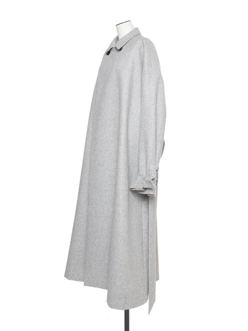 3piece - flannel wrap coat