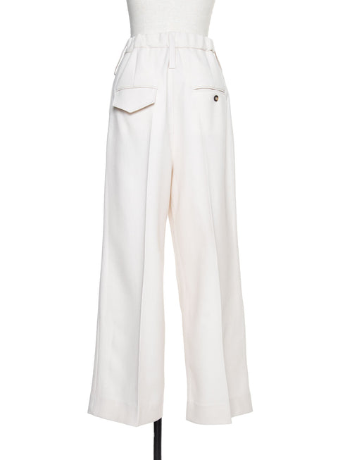 center press wide pants - virgin wool
