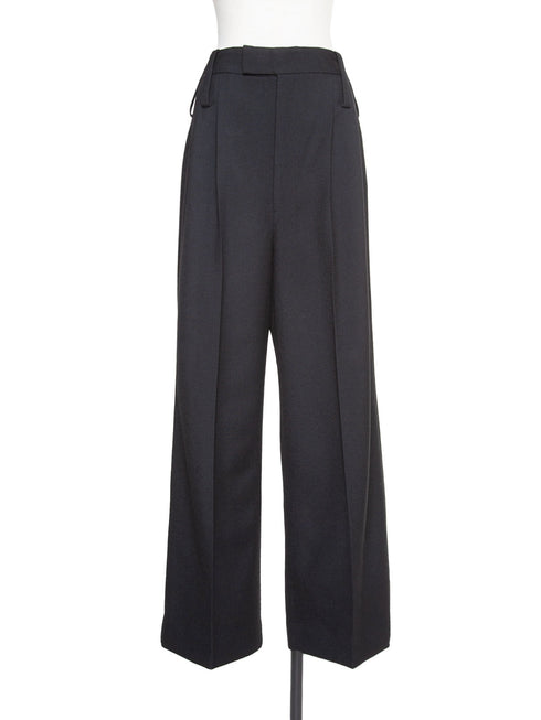 center press wide pants - virgin wool