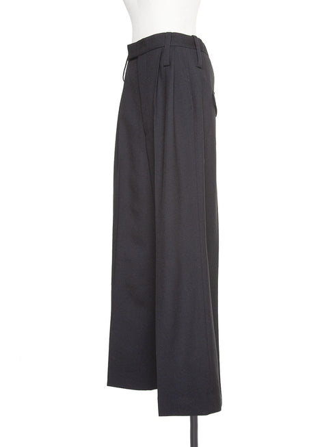 center press wide pants - virgin wool