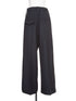 center press wide pants - virgin wool