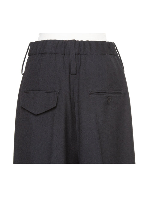 center press wide pants - virgin wool
