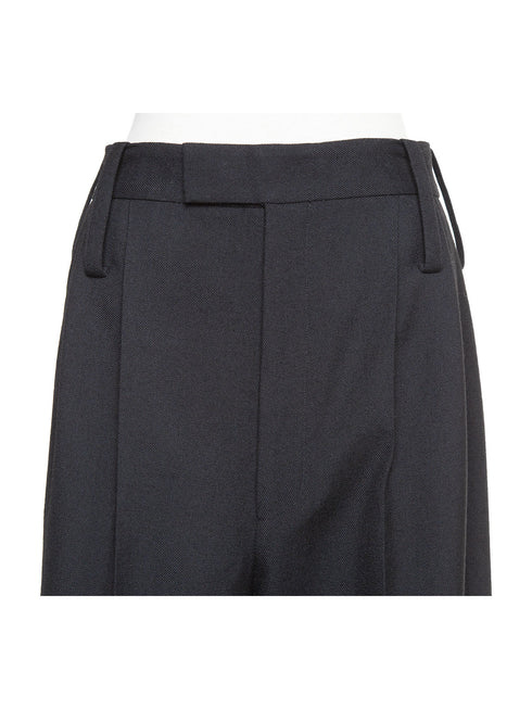 center press wide pants - virgin wool