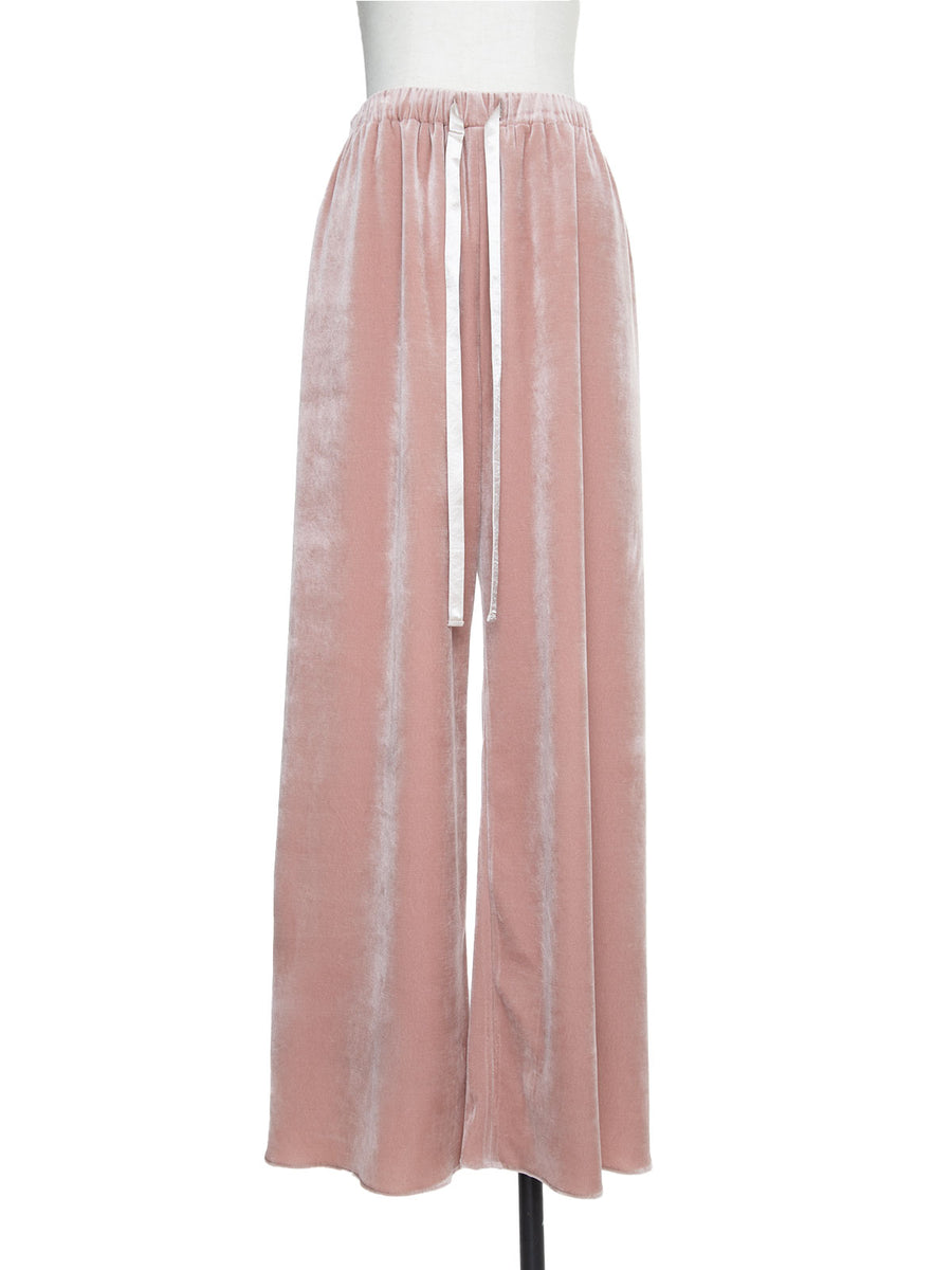 CHIEKO+ velours pants / pink 38 チエコプラス velours pants｜CHIEKO+(チエコプラス)公式通販
