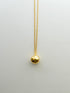 208. wonky ball necklace
