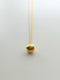 208. wonky ball necklace