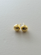 419. wonky ball pierce/earring
