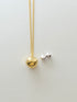 419. wonky ball pierce/earring