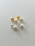 413. caviar pearl pierce/earring