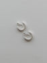402. tweed pierce/earring