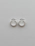402. tweed pierce/earring