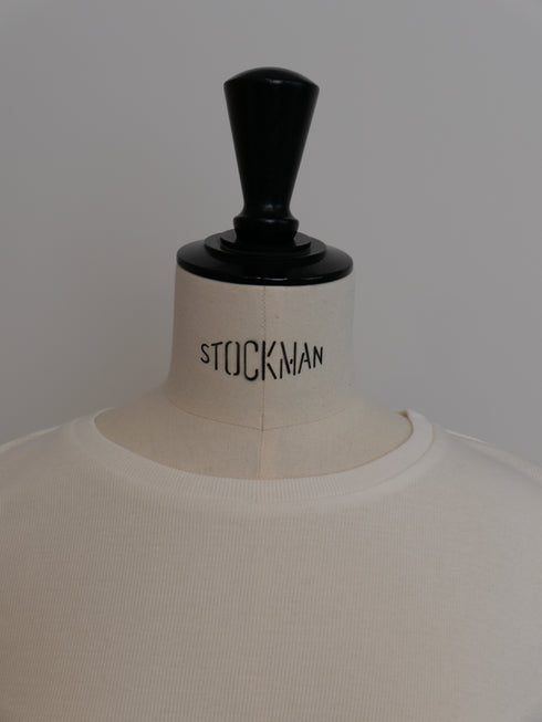 "NEW" lace trim tee(予約商品)