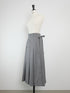 wrap pleats skirt(予約商品)