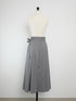 wrap pleats skirt(予約商品)