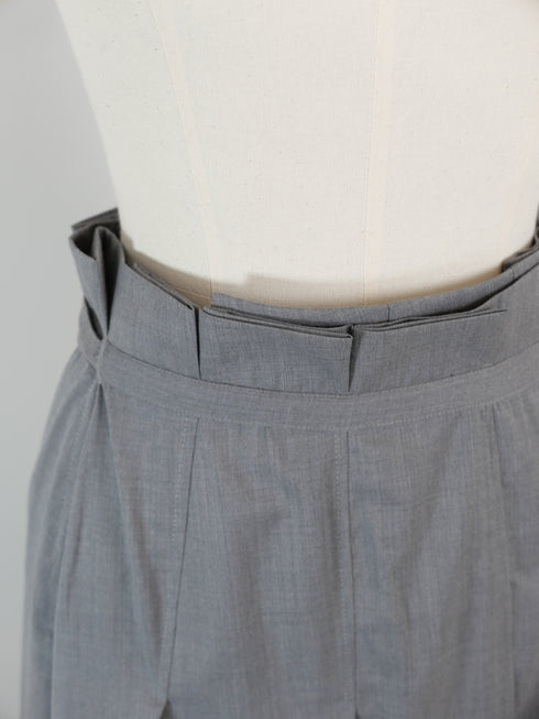 wrap pleats skirt(予約商品)