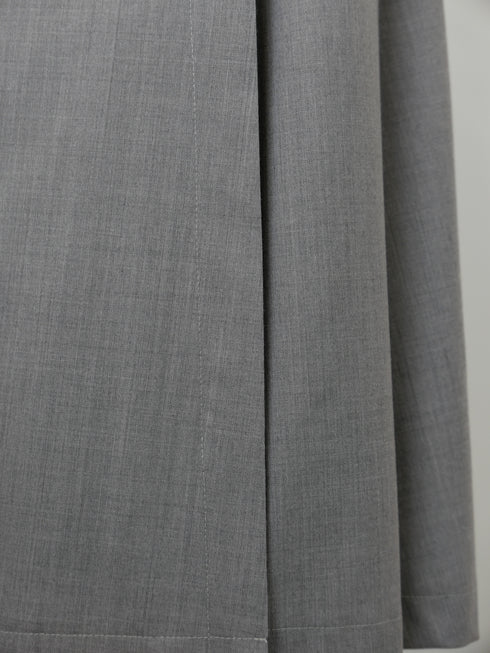 wrap pleats skirt(予約商品)
