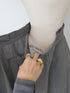 wrap pleats skirt(予約商品)