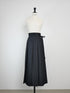wrap pleats skirt(予約商品)