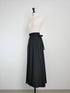 wrap pleats skirt(予約商品)