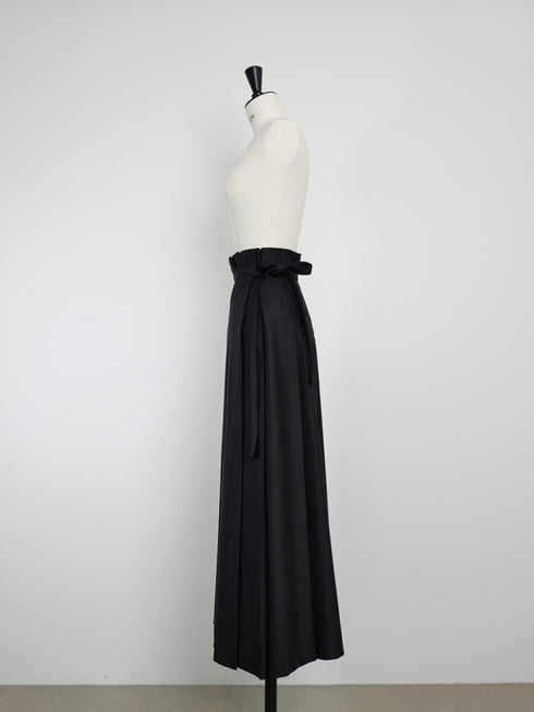 wrap pleats skirt(予約商品)