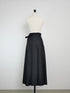 wrap pleats skirt(予約商品)
