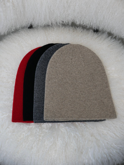 1216. light cashmere knit cap(予約商品)
