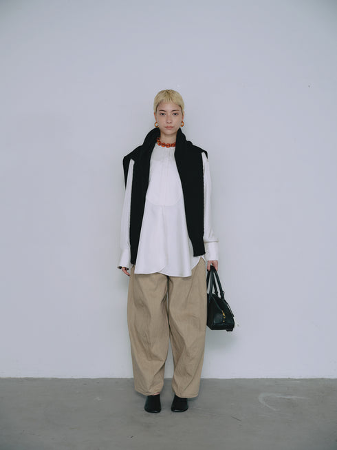 1207. silky flow shirt(予約商品)