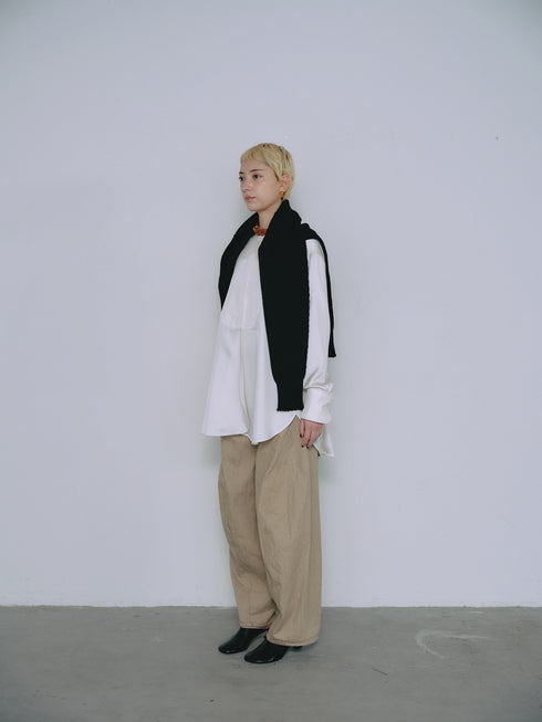 1207. silky flow shirt(予約商品)