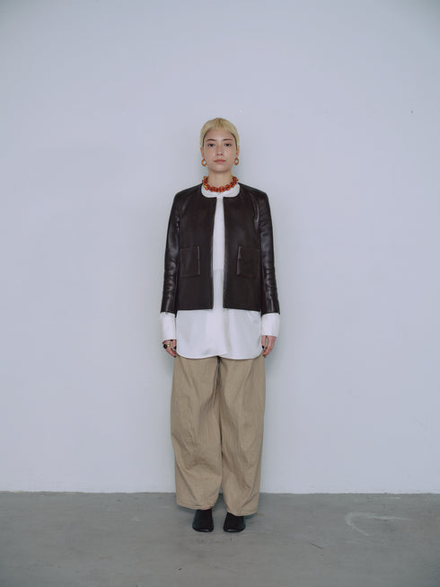 1207. silky flow shirt(予約商品)