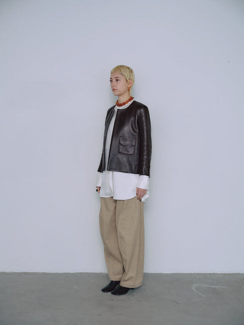 1206. cocoon denim-vintage beige(予約商品)