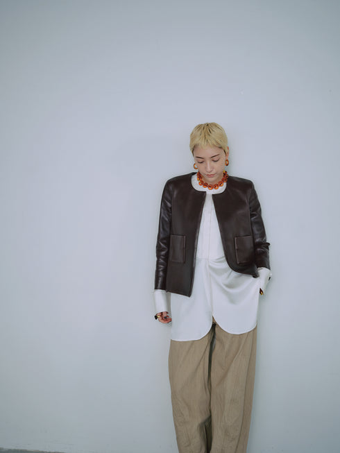 1206. cocoon denim-vintage beige(予約商品)
