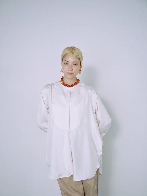 1207. silky flow shirt(予約商品)