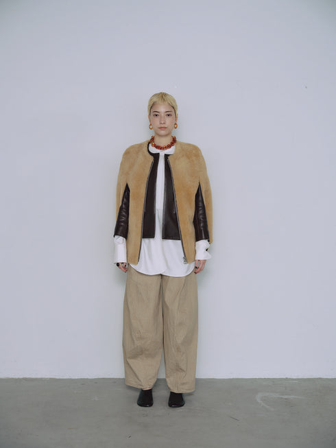 1206. cocoon denim-vintage beige(予約商品)