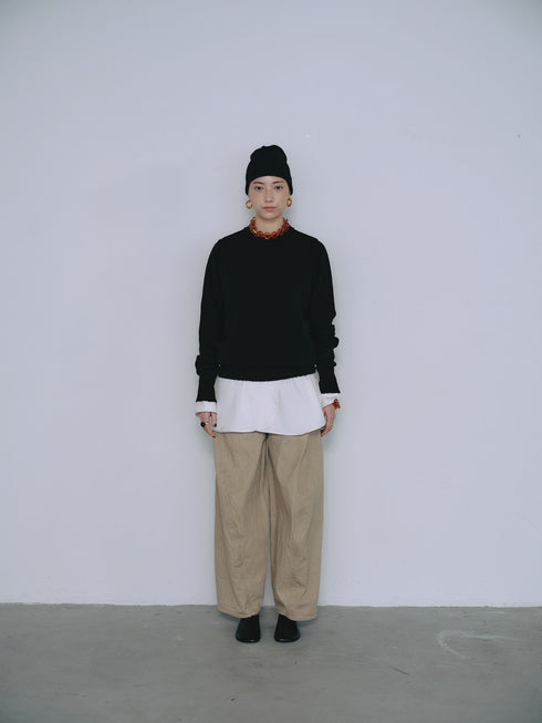 1206. cocoon denim-vintage beige(予約商品)