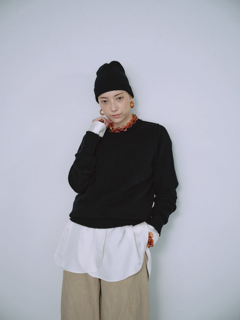 1213. luxe knit 08 cashmere essential(予約商品)
