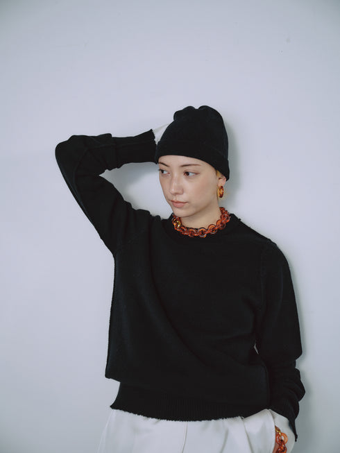 1213. luxe knit 08 cashmere essential(予約商品)
