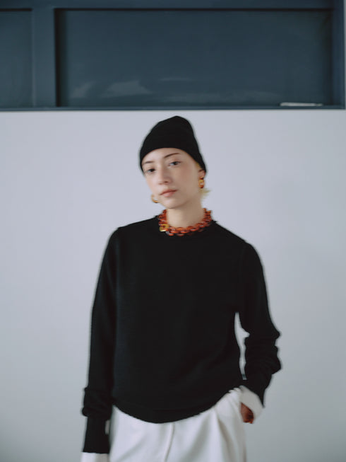 1213. luxe knit 08 cashmere essential(予約商品)