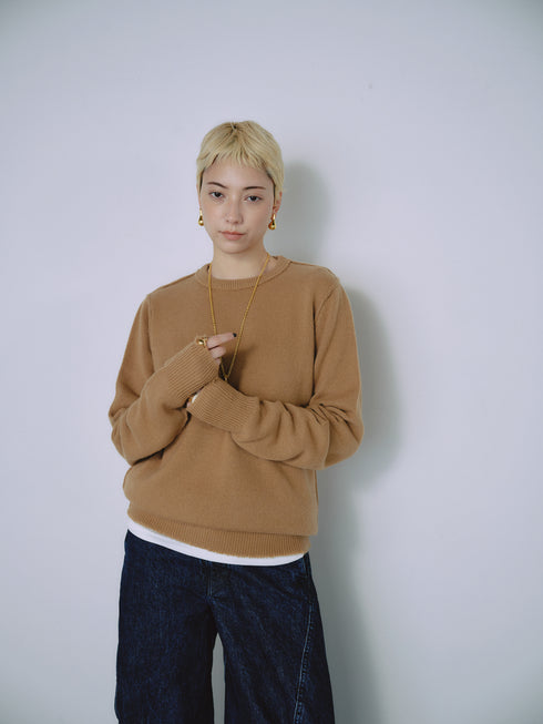 1213. luxe knit 08 cashmere essential(予約商品)