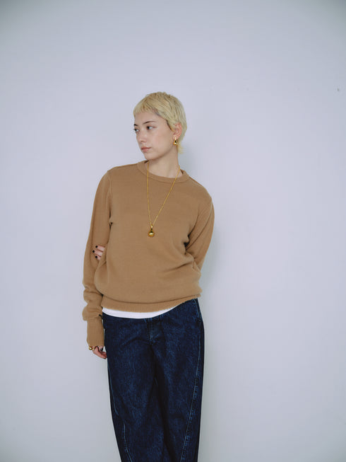 1213. luxe knit 08 cashmere essential(予約商品)
