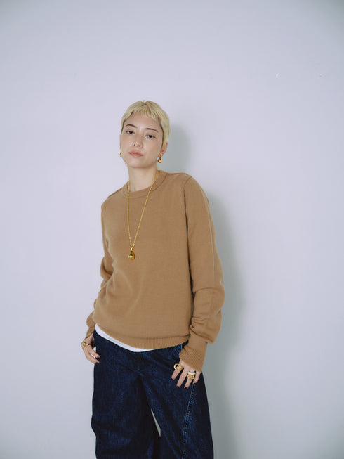 1213. luxe knit 08 cashmere essential(予約商品)