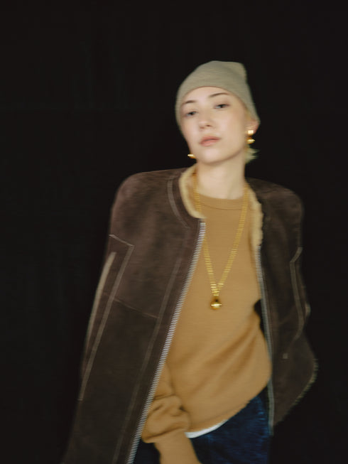 1213. luxe knit 08 cashmere essential(予約商品)