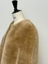 1201. Elise shearling cape jacket(予約商品)※ギフトあり
