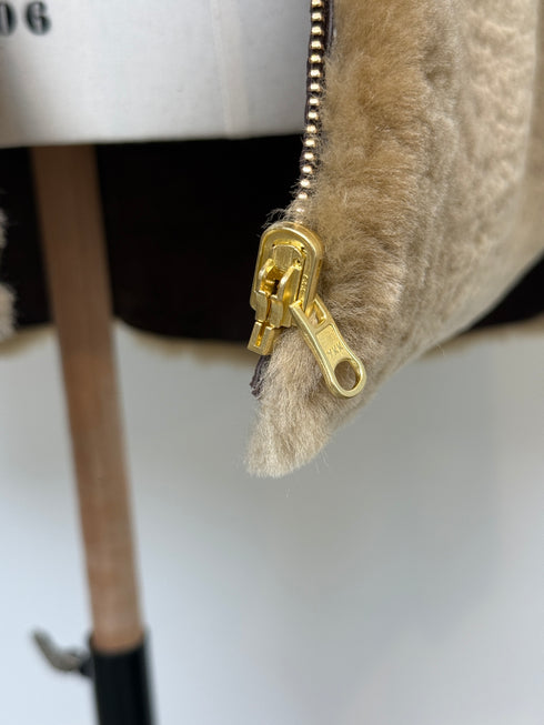 1201. Elise shearling cape jacket(予約商品)※ギフトあり