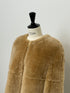 1201. Elise shearling cape jacket(予約商品)※ギフトあり