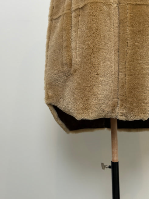 1201. Elise shearling cape jacket(予約商品)※ギフトあり