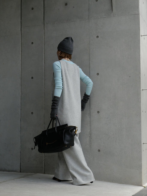 1211. soft wool tank vest(予約商品)