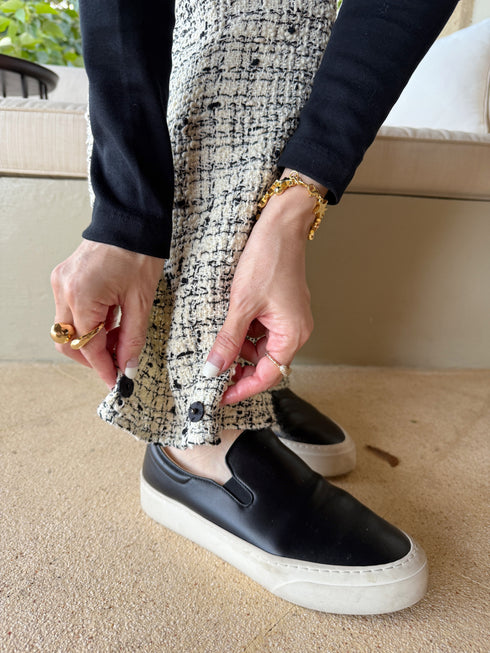 1025. Italian tweed easy pants