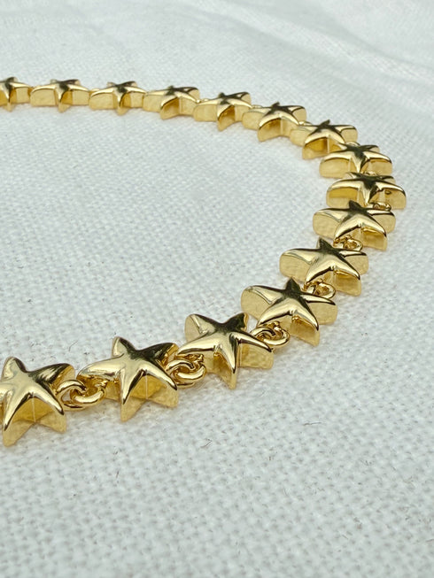 ✧ NEW ✧ star chain necklace