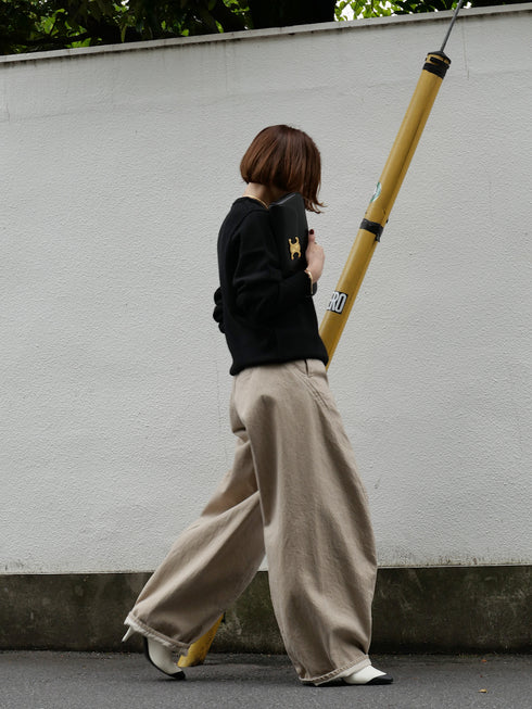 1206. cocoon denim-vintage beige(予約商品)